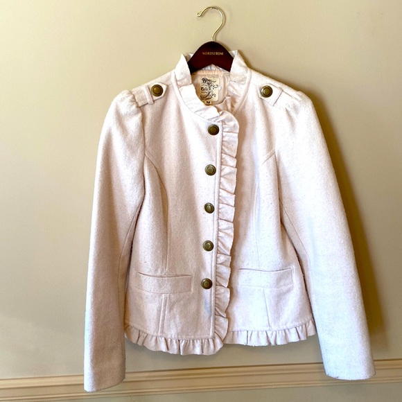 Tulle Jackets & Blazers - Cream jacket